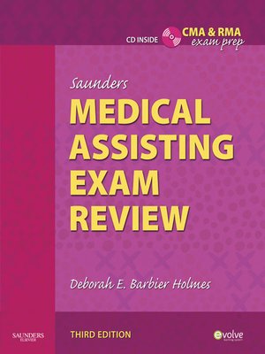 cover image of Saunders Medical Assisting Exam Review
